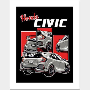 Honda Civic Type R Posters and Art